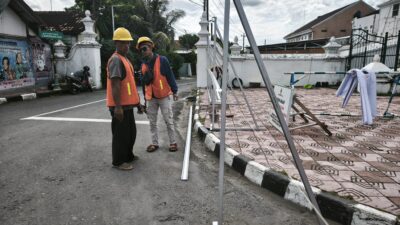 Plengkung Gading ditutup untuk pemetaan.