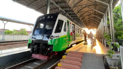 KA Bandara semakin sibuk selama lebaran.