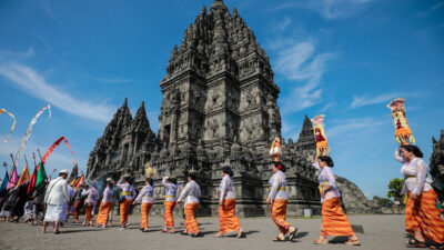 Rangkaian Perayaan Hari Suci Nyepi di Candi Prambanan