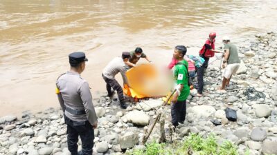 Jasad perempuan ditemukan mengambang di Sungai Code. 