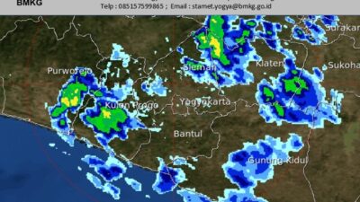 Cuaca hari ini. (BMKG)