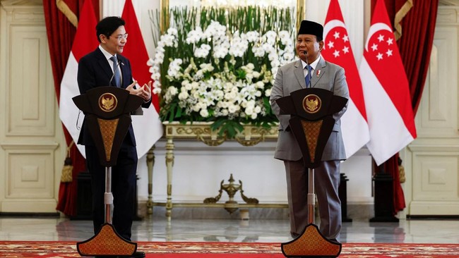 Prabowo Akui Terinspirasi Model Investasi Temasek untuk Danantara di Hadapan PM Singapura